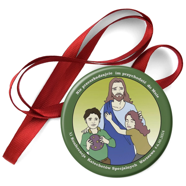 przypinka medal XI Konferencja Katechetów Specjalnych