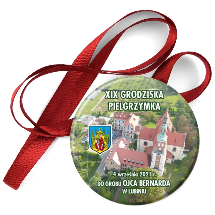przypinka medal XIX Grodziska Pielgrzymka