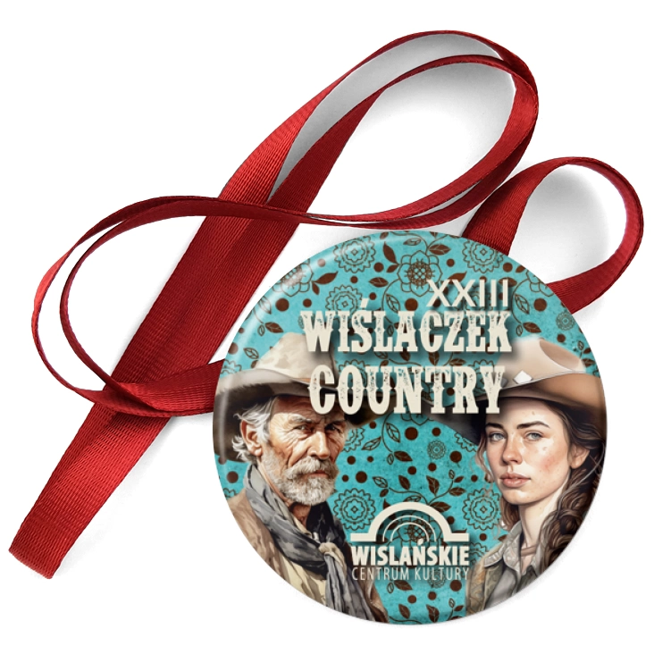 przypinka medal XXIII Wiślaczek Country