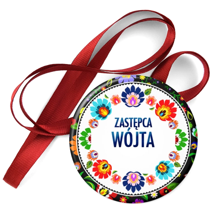przypinka medal Zastępca Wójta folk