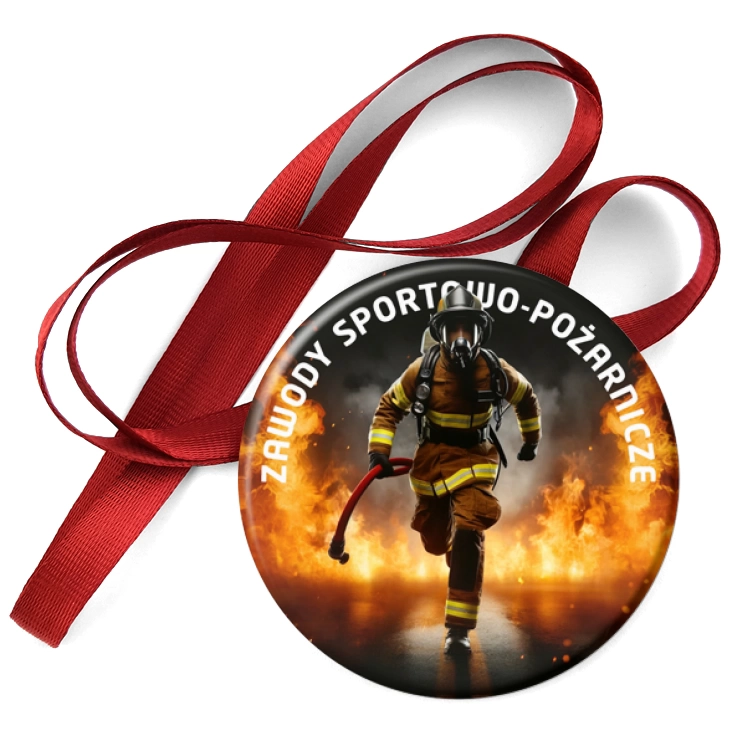 przypinka medal Zawody Sportowo-Pożarnicze