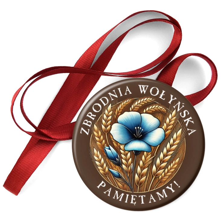 przypinka medal Zbrodnia wołyńska pamiętamy