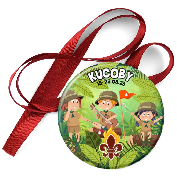 przypinka medal ZHP Tychy Kucoby 2023
