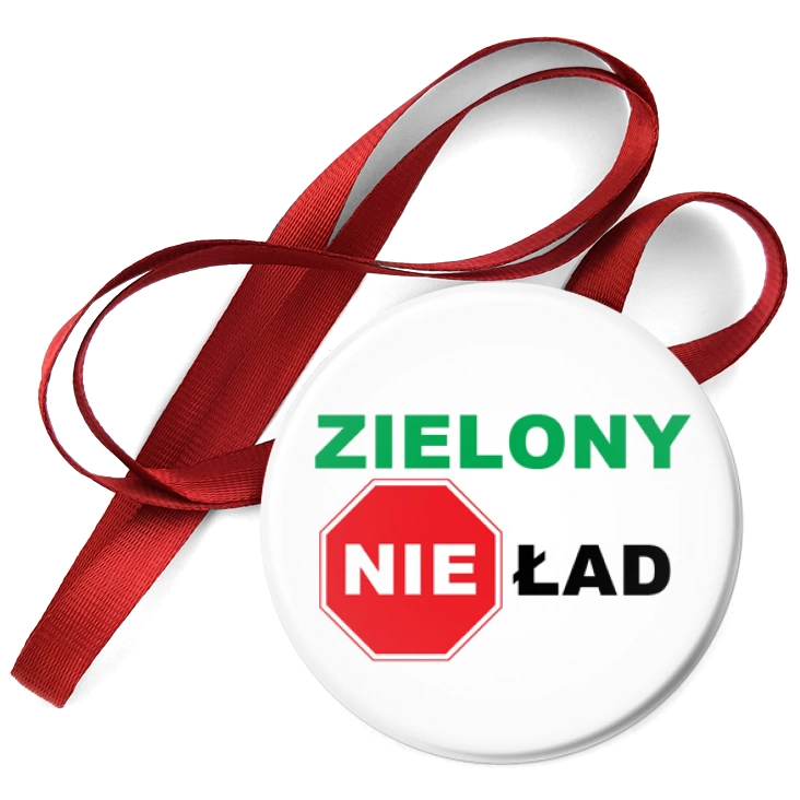 przypinka medal Zielony NIEład