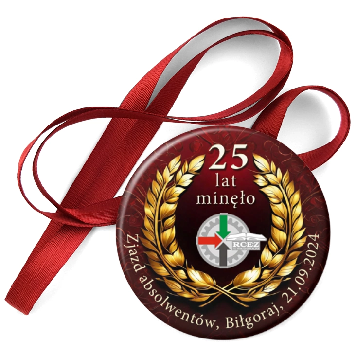 przypinka medal Zjazd absolwentów RCEZ w Biłgoraju