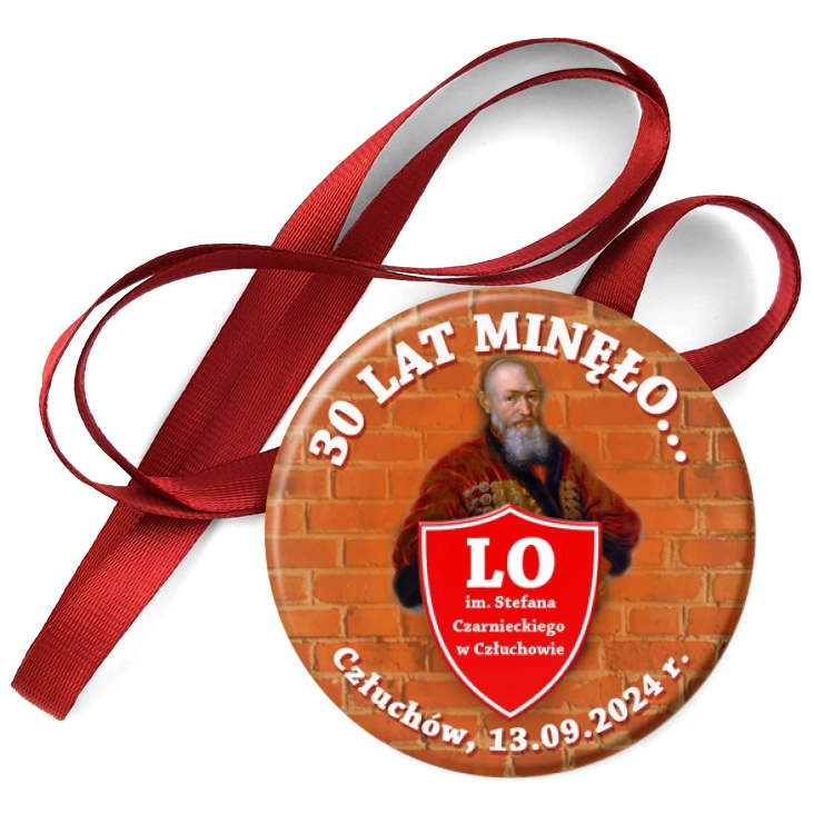 przypinka medal Zjazd po 30 latach Stefan Czarniecki
