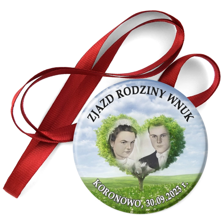 przypinka medal Zjazd Rodziny Wnuk