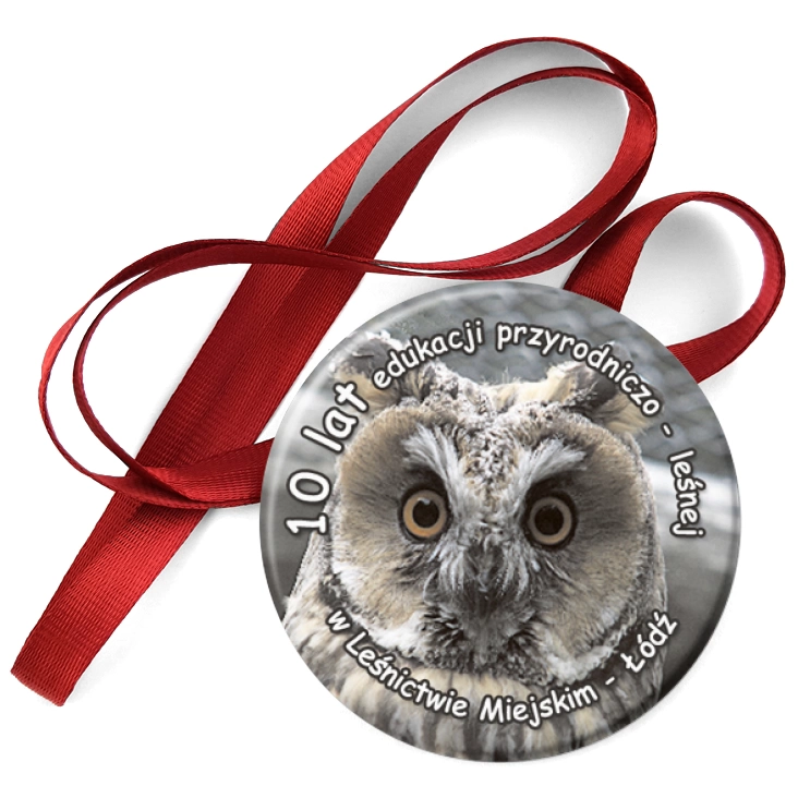 przypinka medal 10 Lat Edukacji Przyrodniczej C