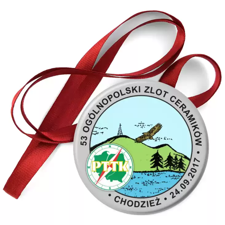 przypinka medal 53 Ogólnopolski Zlot Ceramików