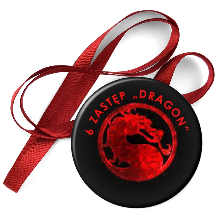 przypinka medal 6 zastęp Dragon