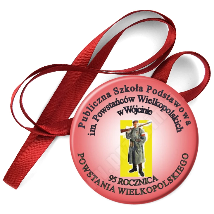 przypinka medal 95 rocznica Powstania Wielkopolskiego