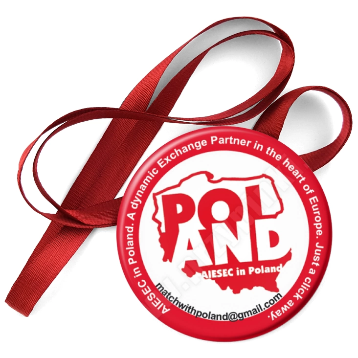 przypinka medal AIESEC
