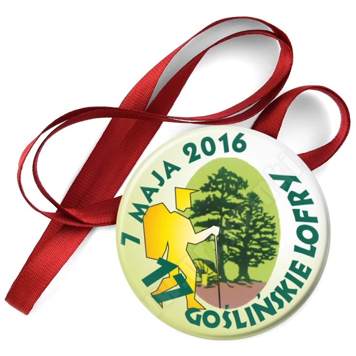 przypinka medal 17 Goślińskie Lofry
