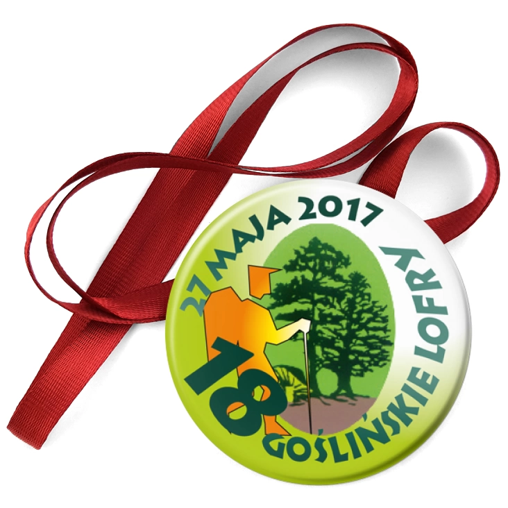 przypinka medal 18 Goślińskie Lofry