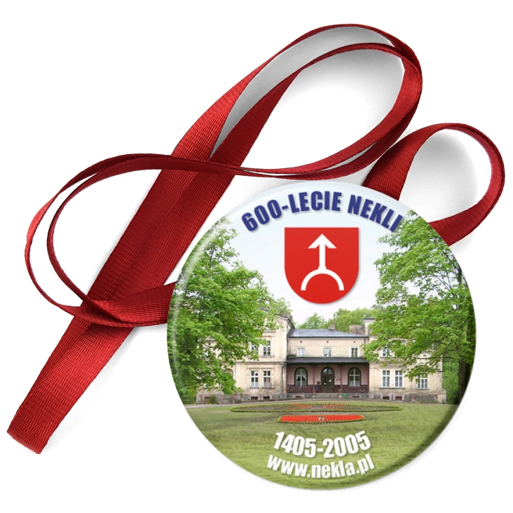 przypinka medal 600-lecie Nekli