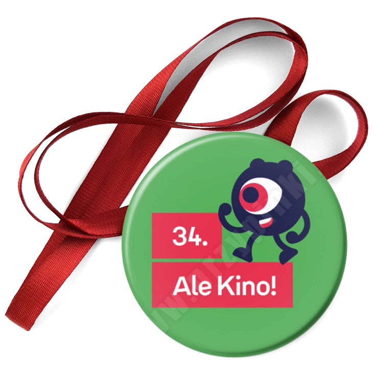 przypinka medal Ale kino! 2016