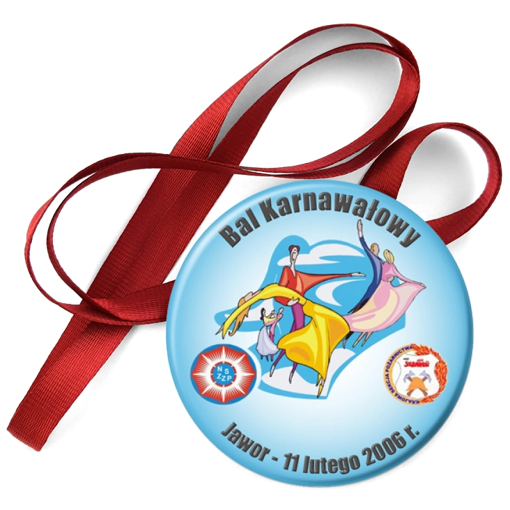 przypinka medal Bal Karnawałowy 2006