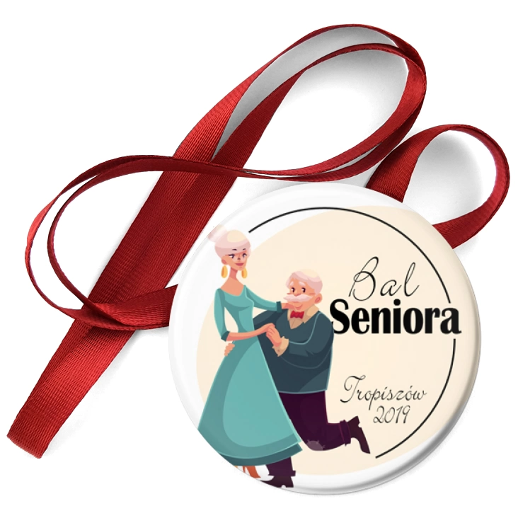 przypinka medal Bal Seniora