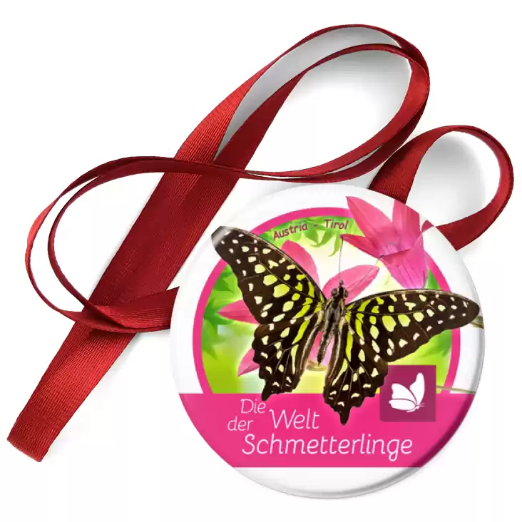 przypinka medal Die Welt der Schmetterlinge