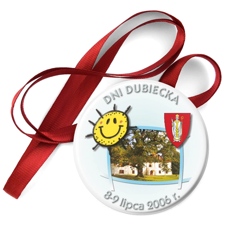 przypinka medal Dni Dubiecka 2006