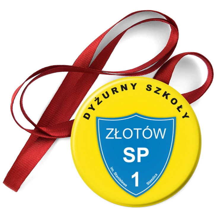 przypinka medal Dyżurny Szkoły