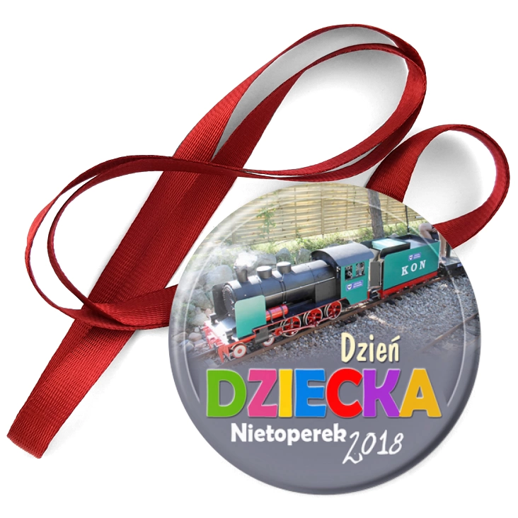 przypinka medal Dzień Dziecka 2018