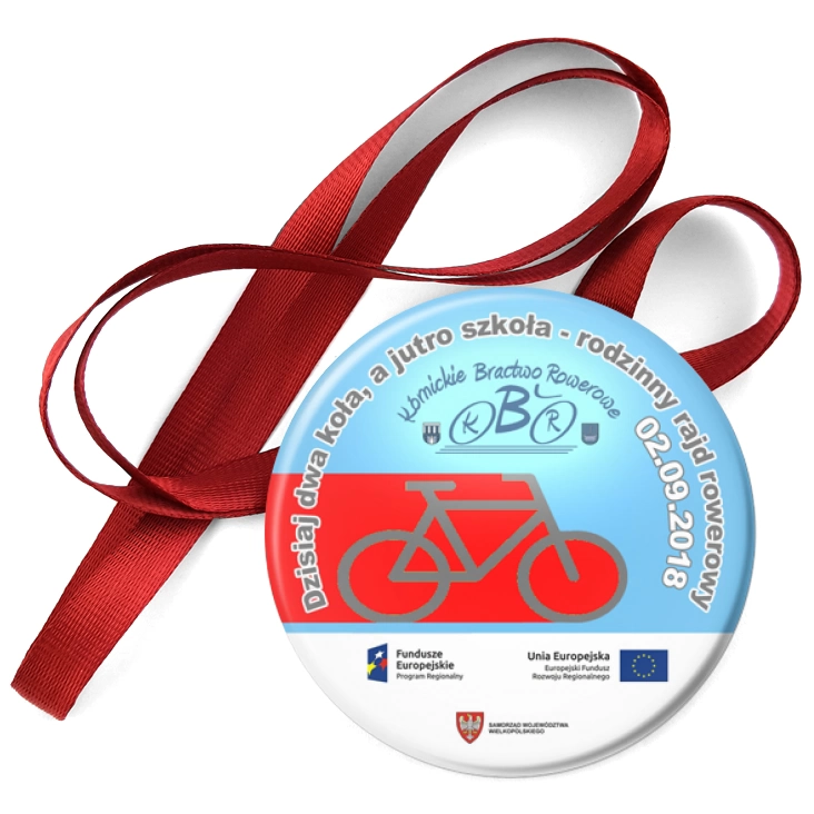 przypinka medal Eajd Rowerowy