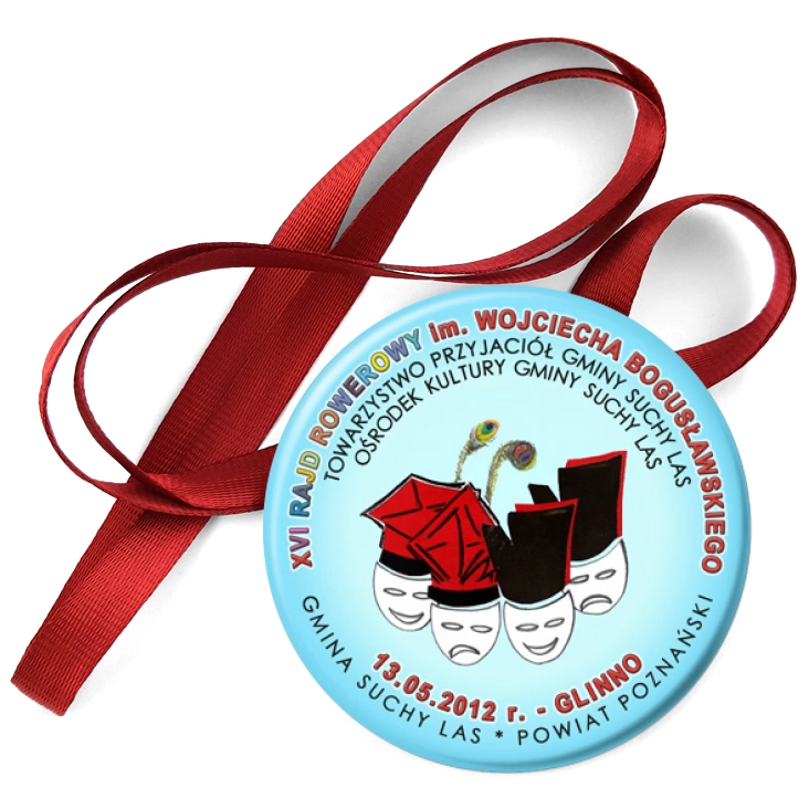 przypinka medal Glinno 2012