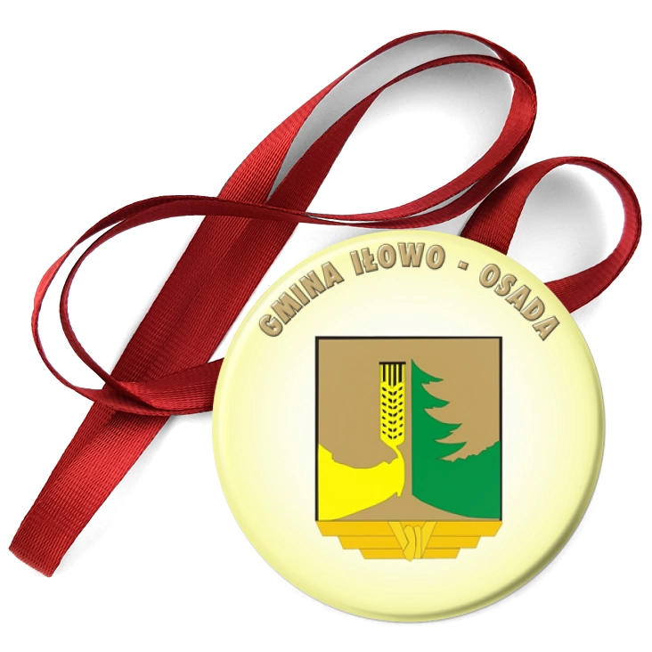 przypinka medal Gmina Iłowo - Osada
