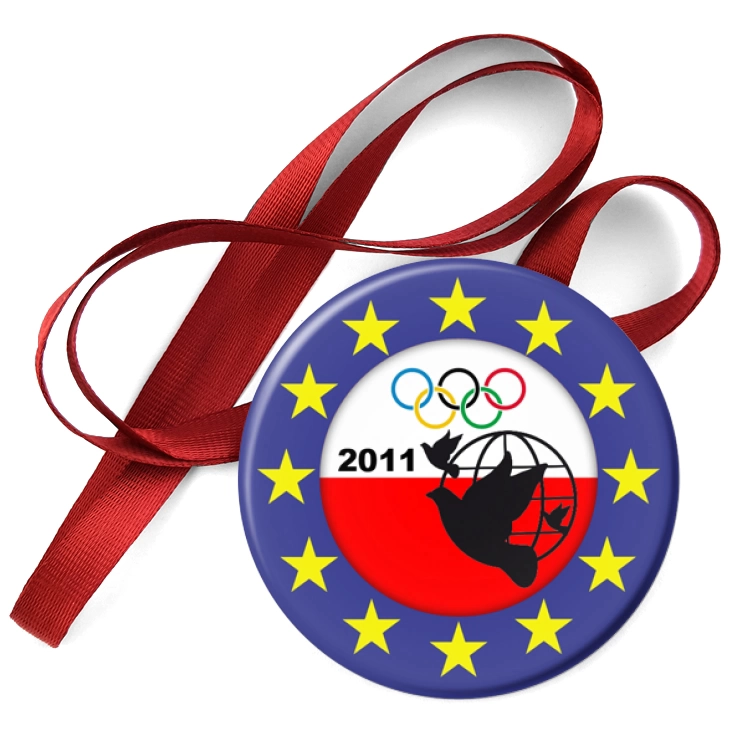 przypinka medal Gołąb