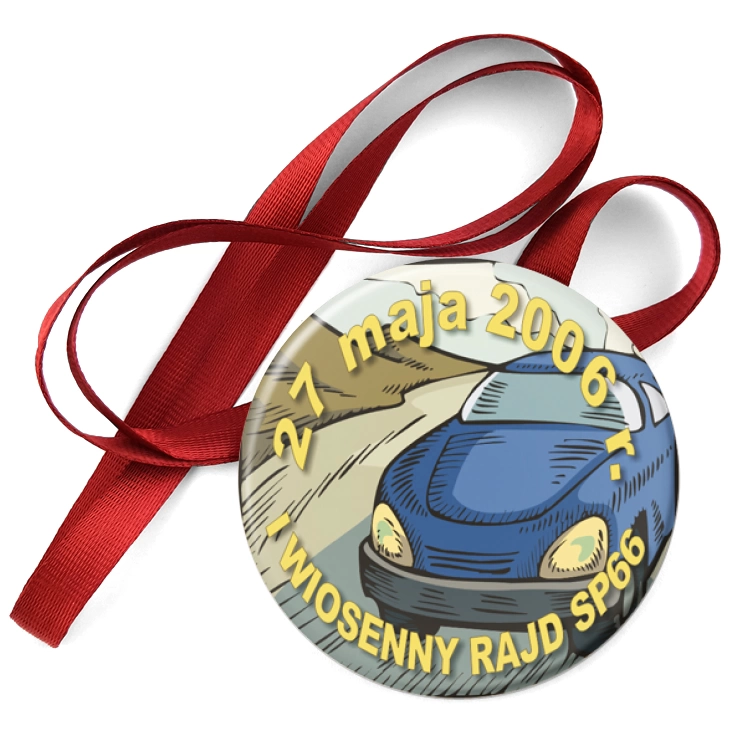przypinka medal I Wiosenny Rajd SP66