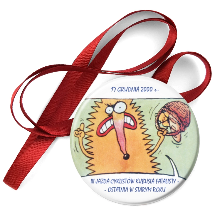 przypinka medal II Jazda Cyklistów Kubusia Fatalisty