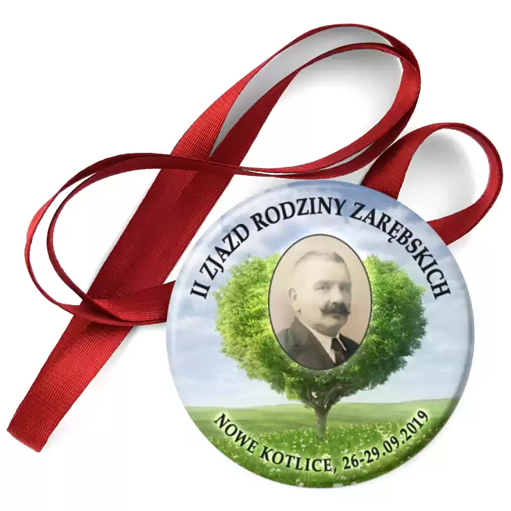 przypinka medal II Zajazd Rodziny Zarębskich