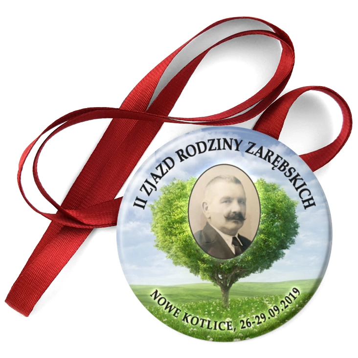 przypinka medal II Zajazd Rodziny Zarębskich