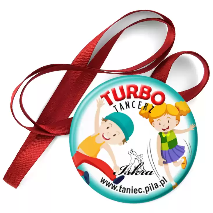 przypinka medal Iskra - Turbo Tancerz
