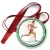 Przypinka medal IV Gminne Igrzyska Sportowe w Lekkiej Atletyce