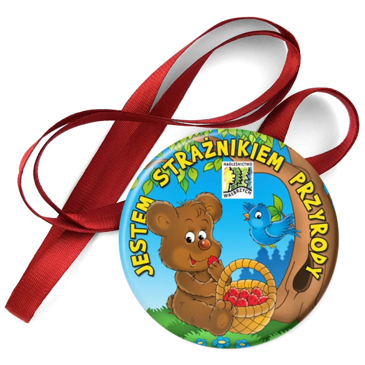przypinka medal Jestem Strażnikiem Przyrody