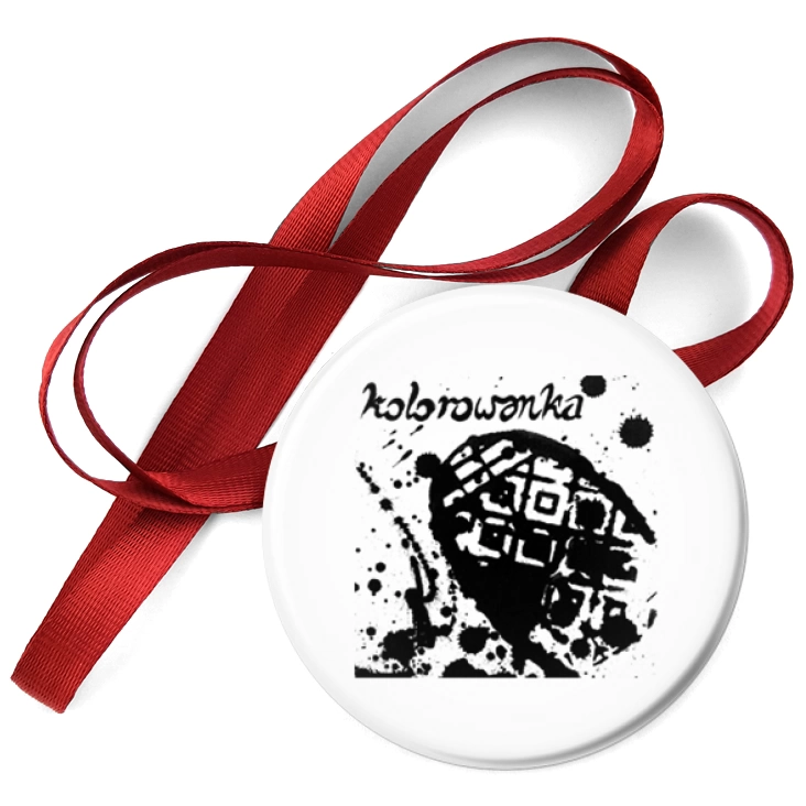 przypinka medal Kolorowanka okładka