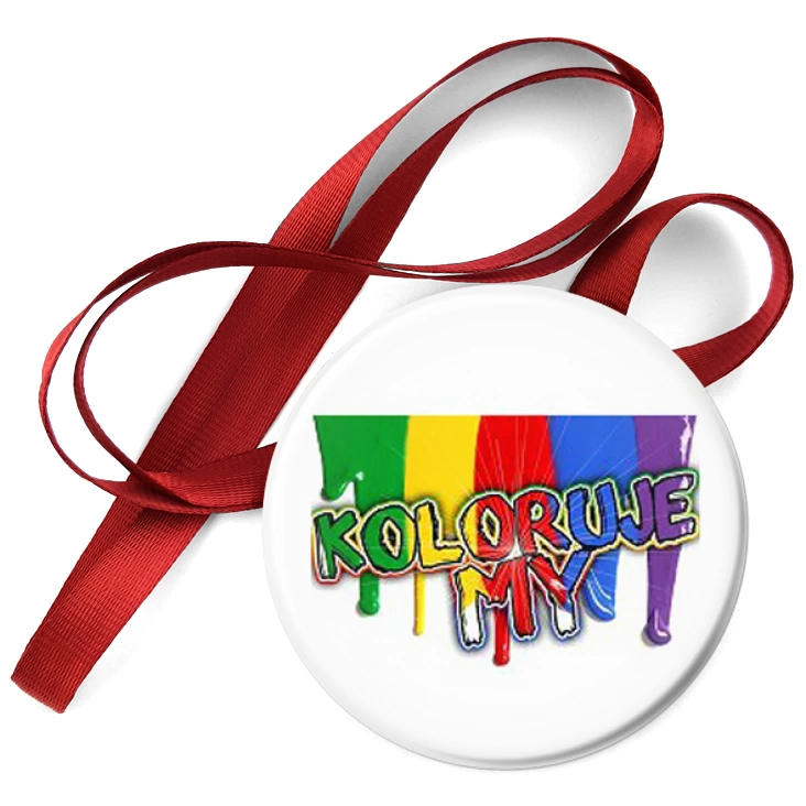 przypinka medal KolorujeMy