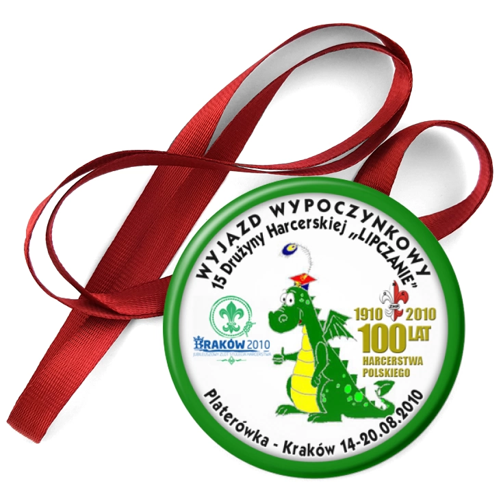 przypinka medal Lipczanie