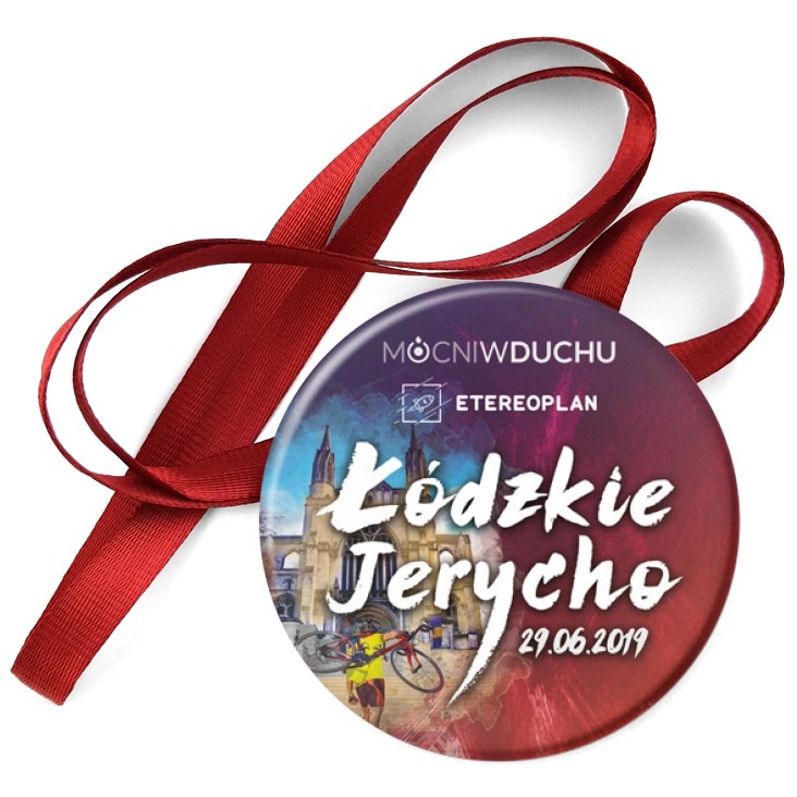 przypinka medal Łódzkie Jerycho