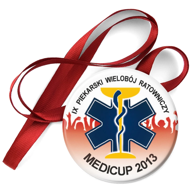 przypinka medal Medicup 2013