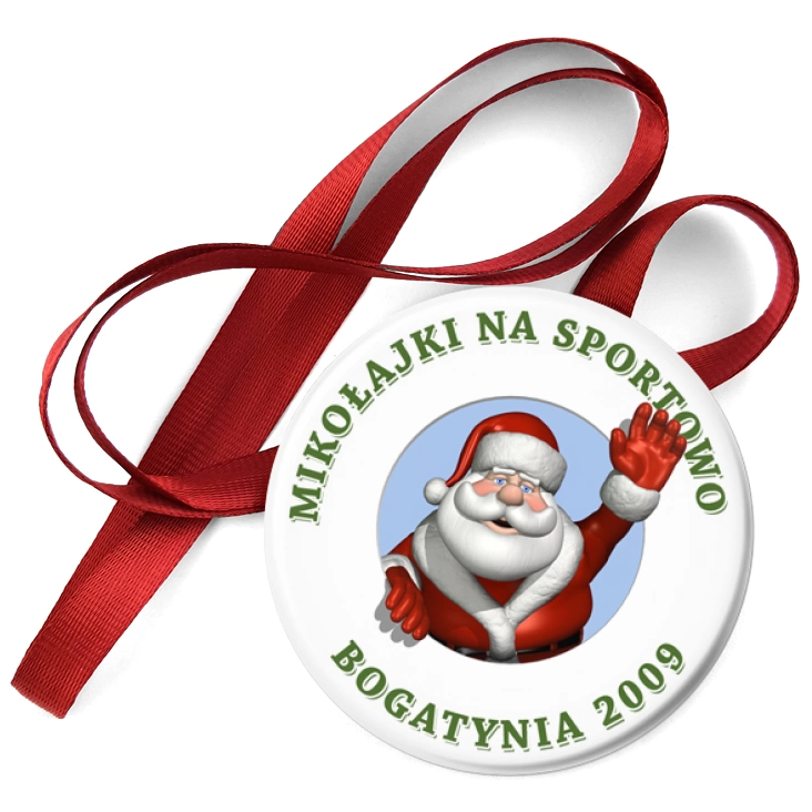 przypinka medal Mikołajki Bogatynia E