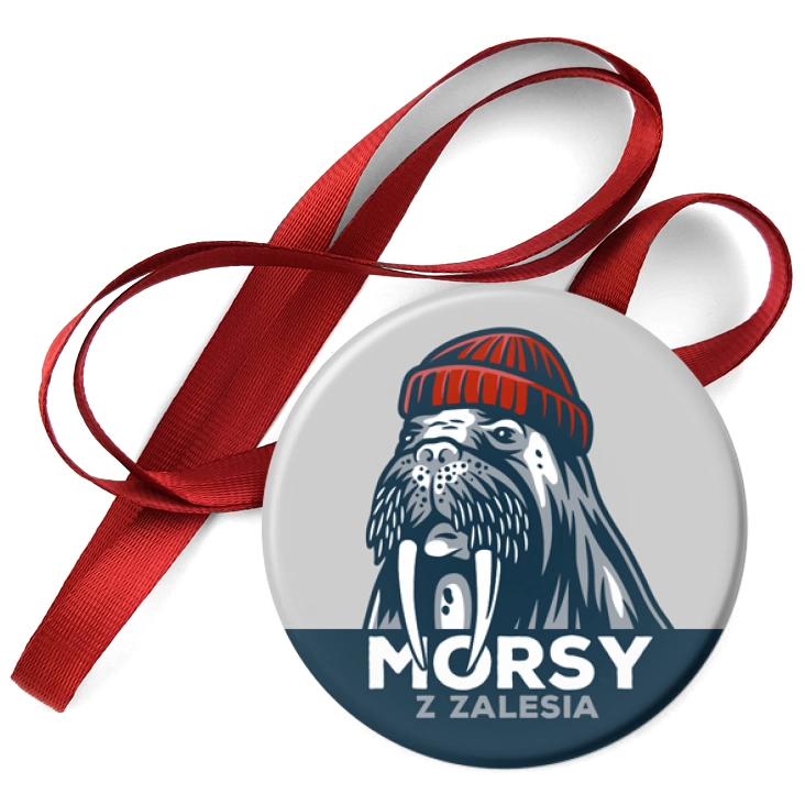 przypinka medal Morsy z Zalesia