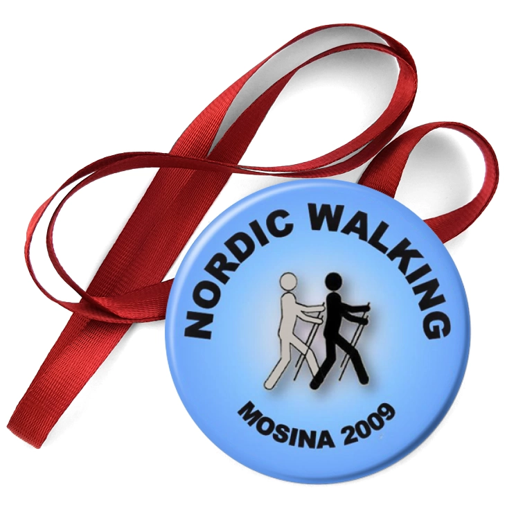 przypinka medal Nordic Walking