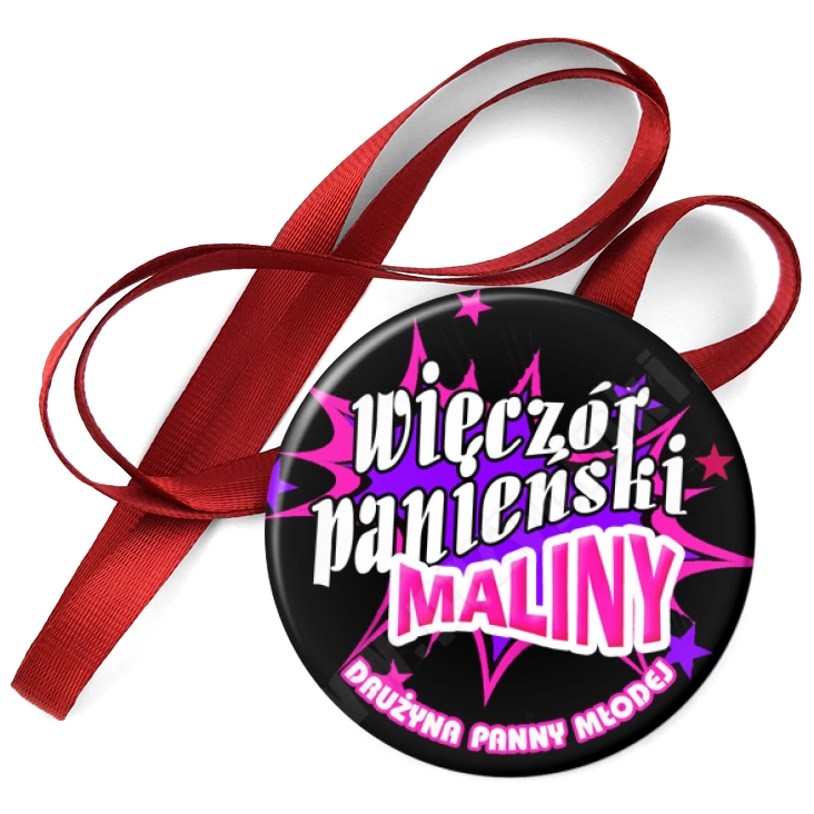 przypinka medal Panieński Maliny