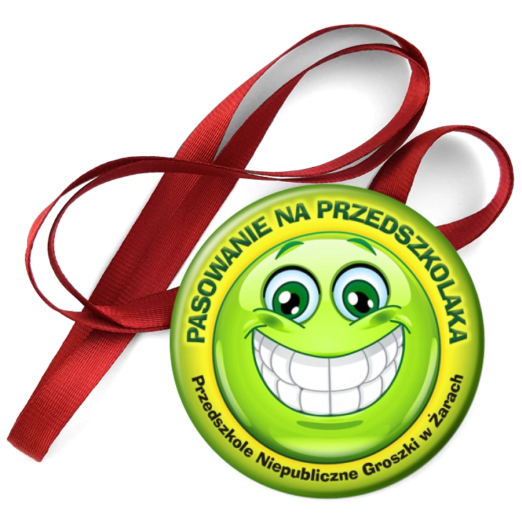 przypinka medal Pasowanie na przedszkolaka