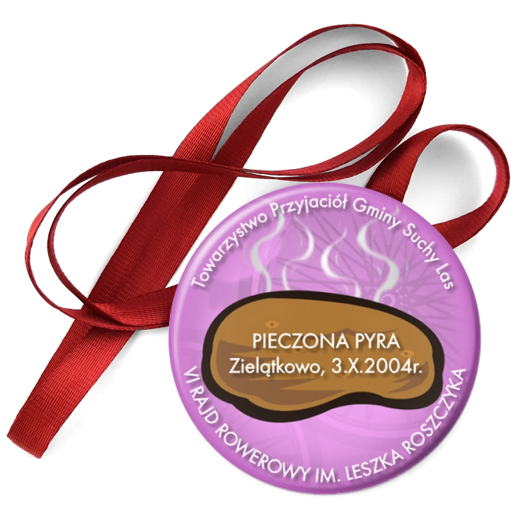 przypinka medal Pieczona Pyra 2004