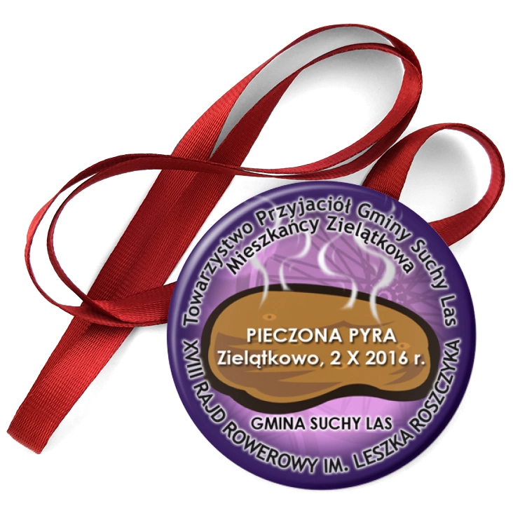 przypinka medal Pieczona Pyra 2016