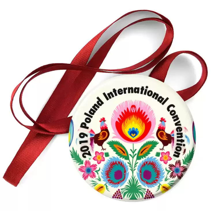 przypinka medal 2019 Poland International Convention